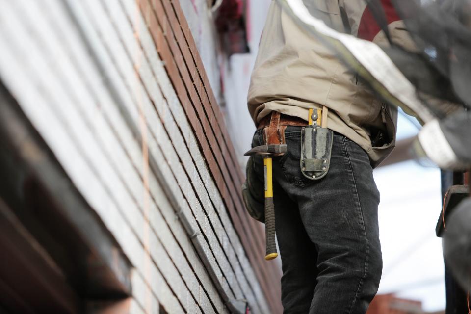 Construction worker on site